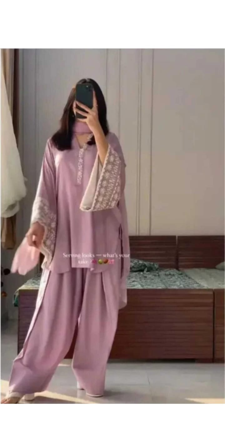 Dusty Rose Kurta Set