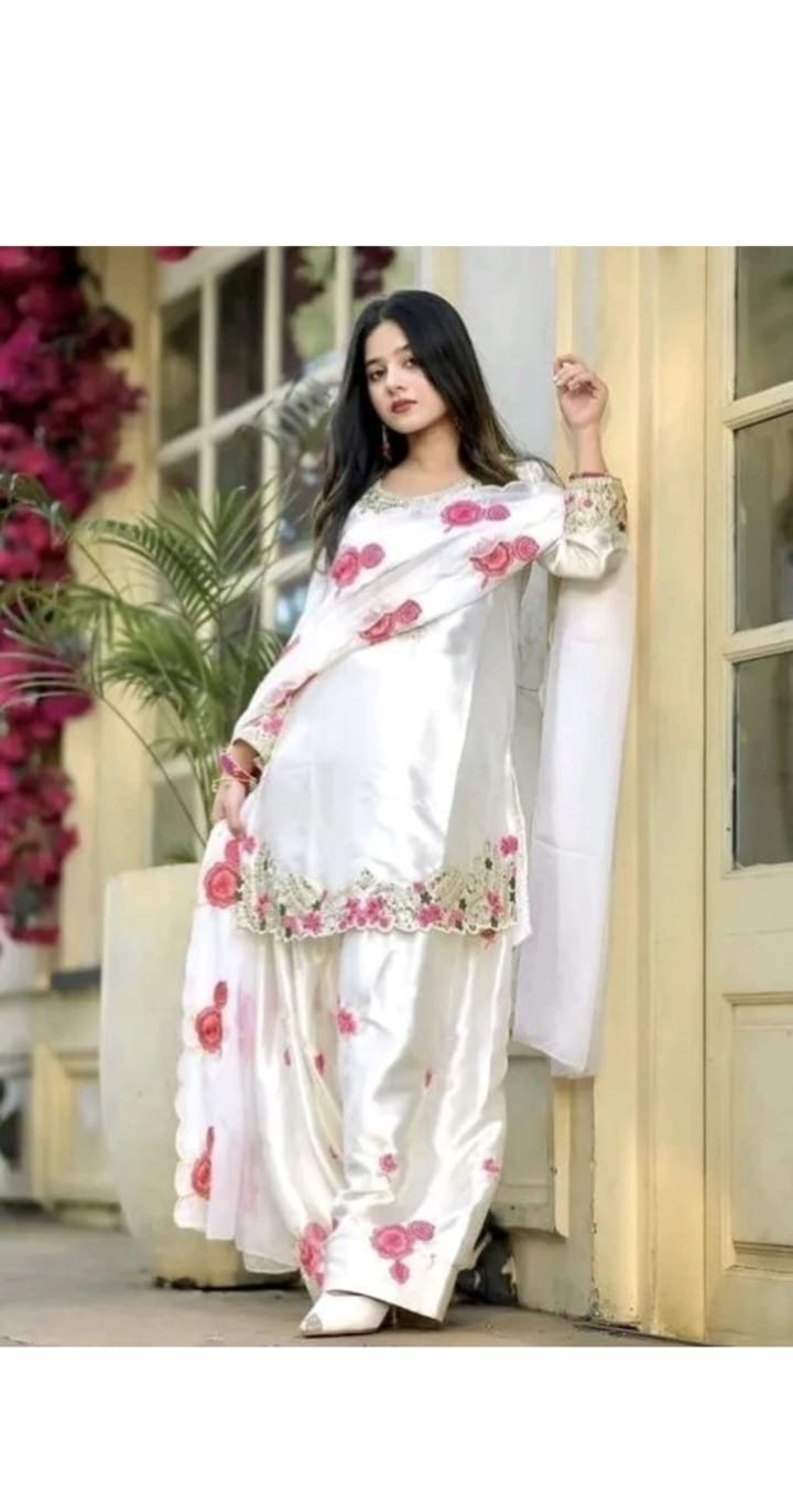 Ivory Festive Suit Set
