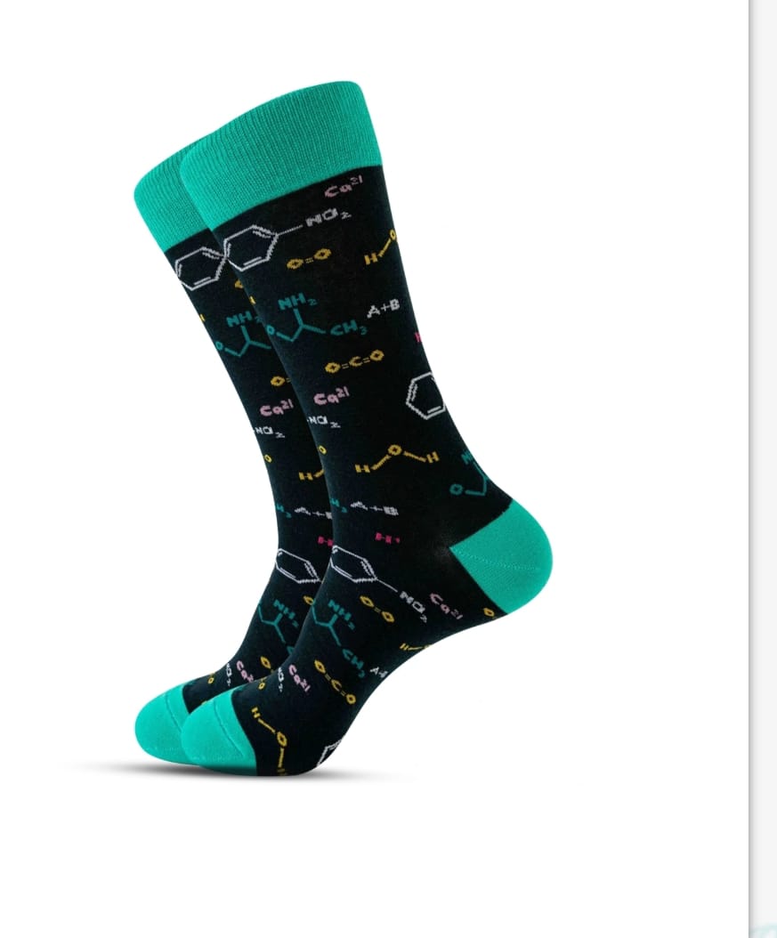 Chemistry Formula Crew Socks