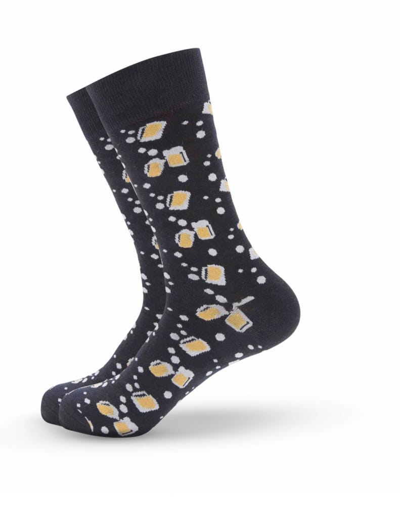 Black Dice Crew Socks