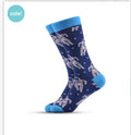 Astronaut Navy Crew Socks